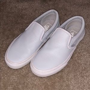Light blue/gray vans